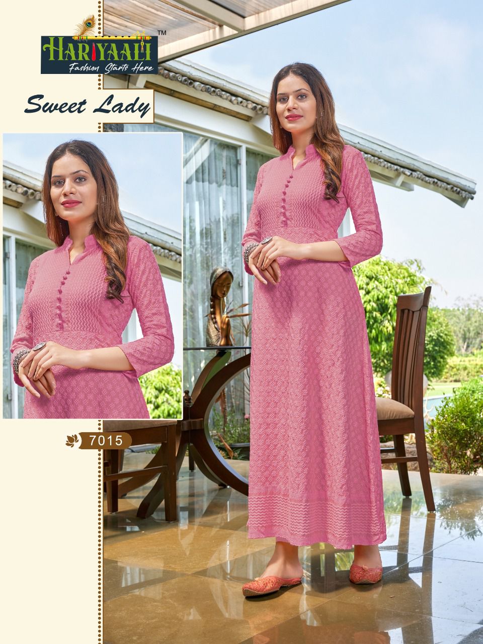 Sweet Lady Heavy Fancy Party Wear Rayon Long Kurti Collection